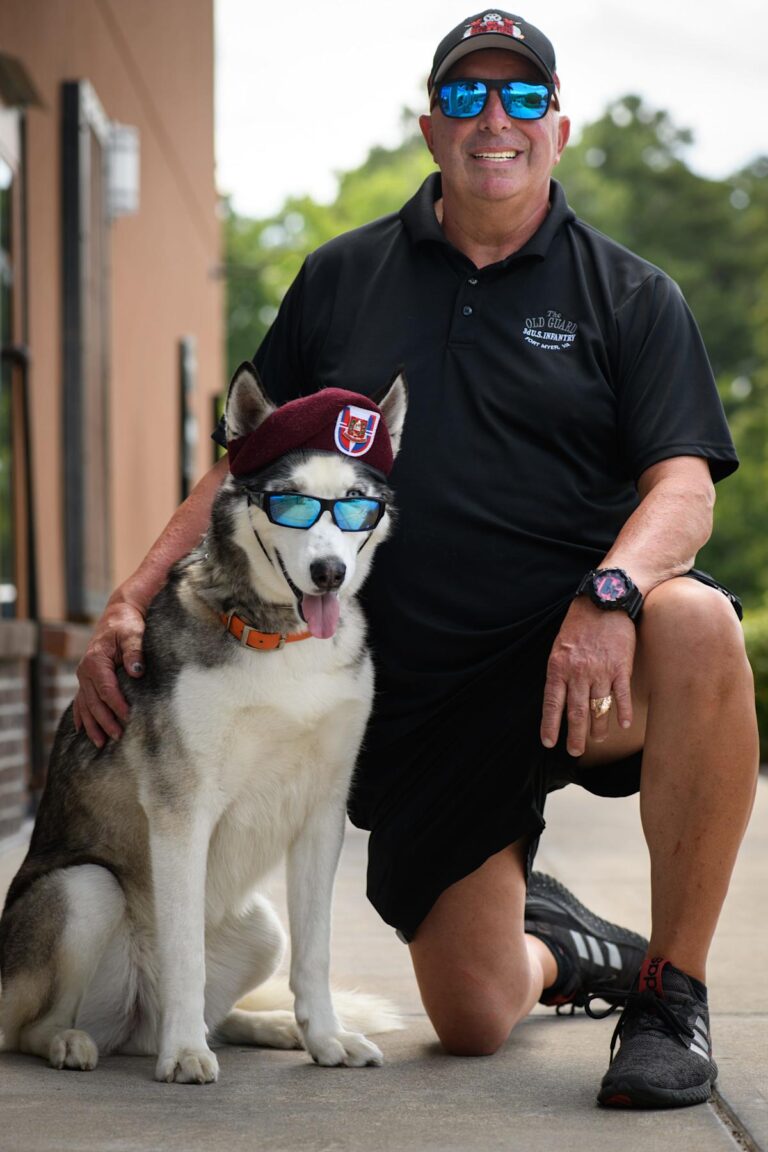 A Fort Bragg dog is turning more heads than usual. Here’s why