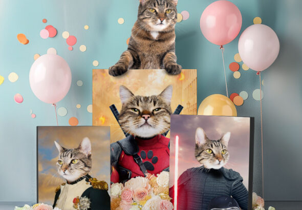 WIN a Custom Pet Portrait of Your Cat! – The Purrington Post