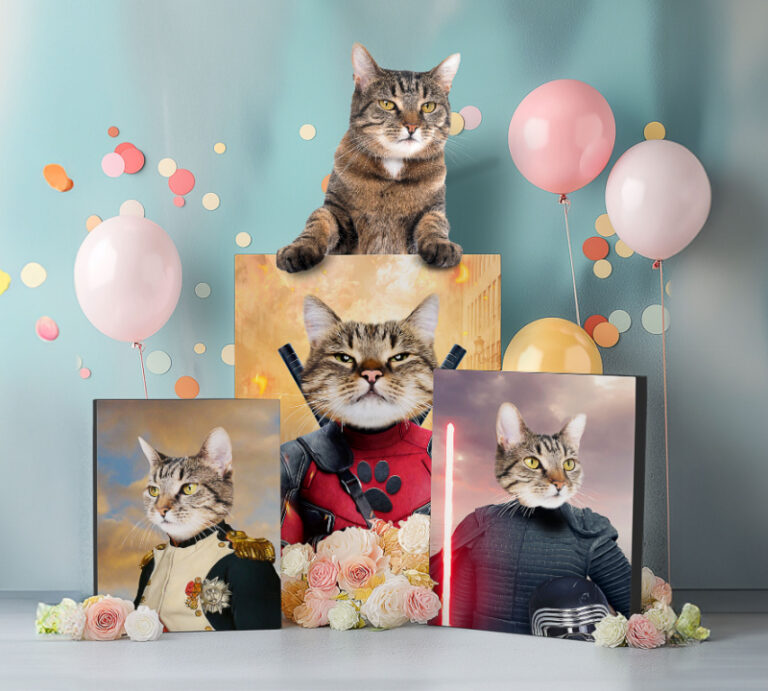 WIN a Custom Pet Portrait of Your Cat! – The Purrington Post