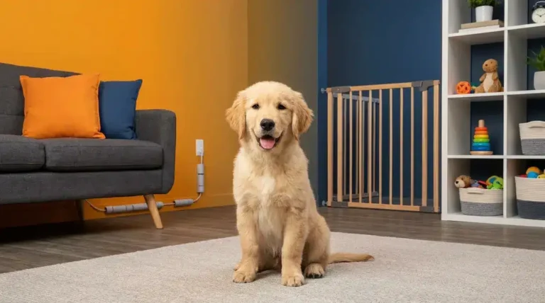 Golden Retriever Puppy Proofing Home Guide: 7 Expert Tips