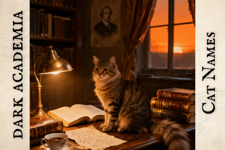 150 Mysterious & Literary Names for Your Brooding Feline