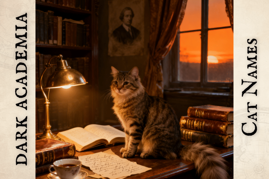 150 Mysterious & Literary Names for Your Brooding Feline