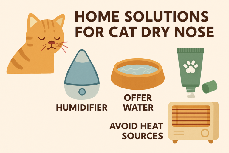 Home Solutions for Cat Dry Nose: Causes, Care & Prevention