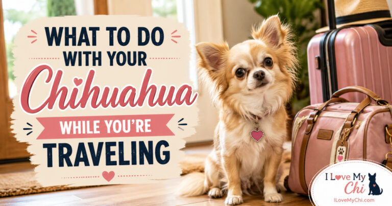 What to do with your Chihuahua while Traveling