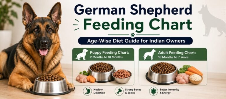 German Shepherd Feeding Chart for Indian Owners Guide