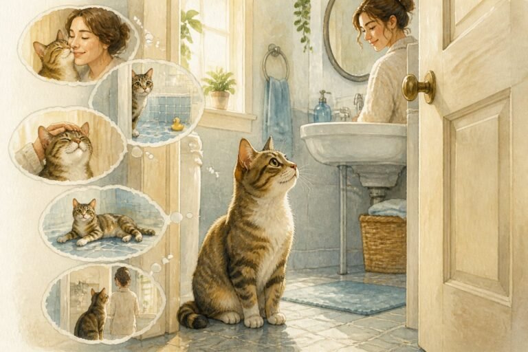 Why Does My Cat Follow Me to the Bathroom? 5 Reasons