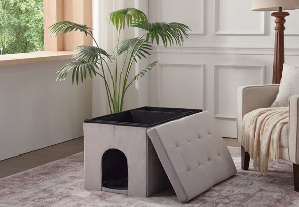 WIN a MEEXPAWS Waterproof Cat Litter Box Enclosure! – The Purrington Post