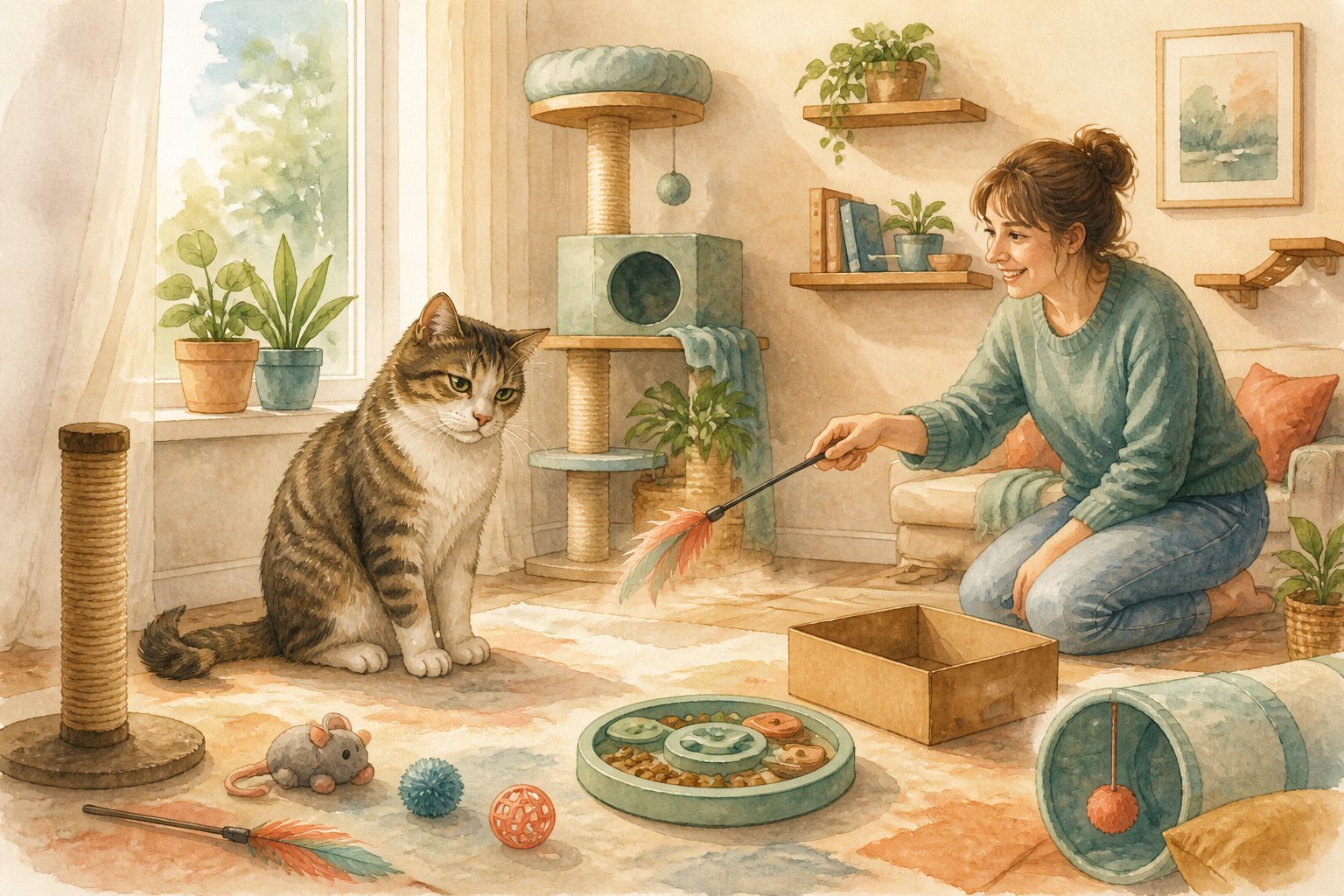 Is Your Cat Bored? Warning Signs and Fast Fixes