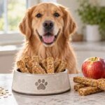 Homemade Apple Carrot Dog Treat Sticks Homemade Apple Carrot Dog Treat Sticks